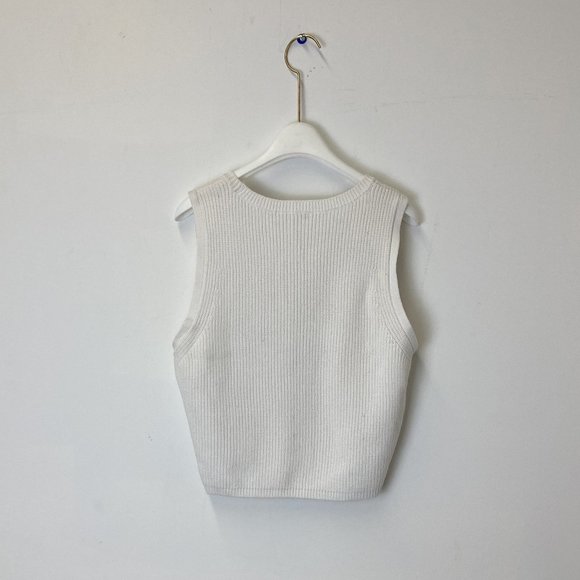 Club Monaco crop knit vest cute sweater T6 - Picture 3 of 3